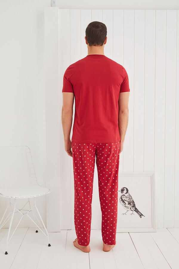 9283 Erkek Kısa Kollu Pijama Takım