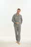 9541 Erkek Düğmeli Pijama Takım