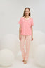 16394 Kadın Düğmeli Pijama Takım