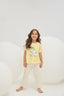 8825 Kız Çocuk Baskılı Pijama Takım
