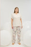 16784 Kadın Big Size Pijama Takımı