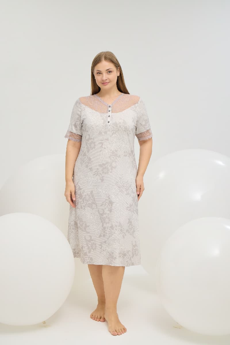 16764 KADIN BIG SIZE GECELİK