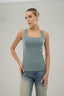 12320 Kadın  Kare Yaka T-shirt