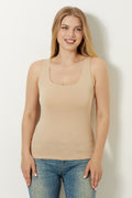 12320 Kadın  Kare Yaka T-shirt