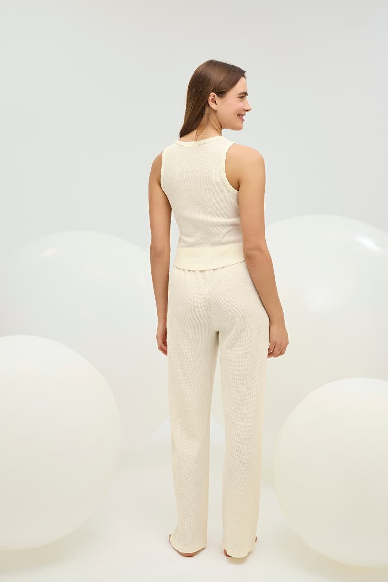 16801 Kadın Crop Pijama Takım