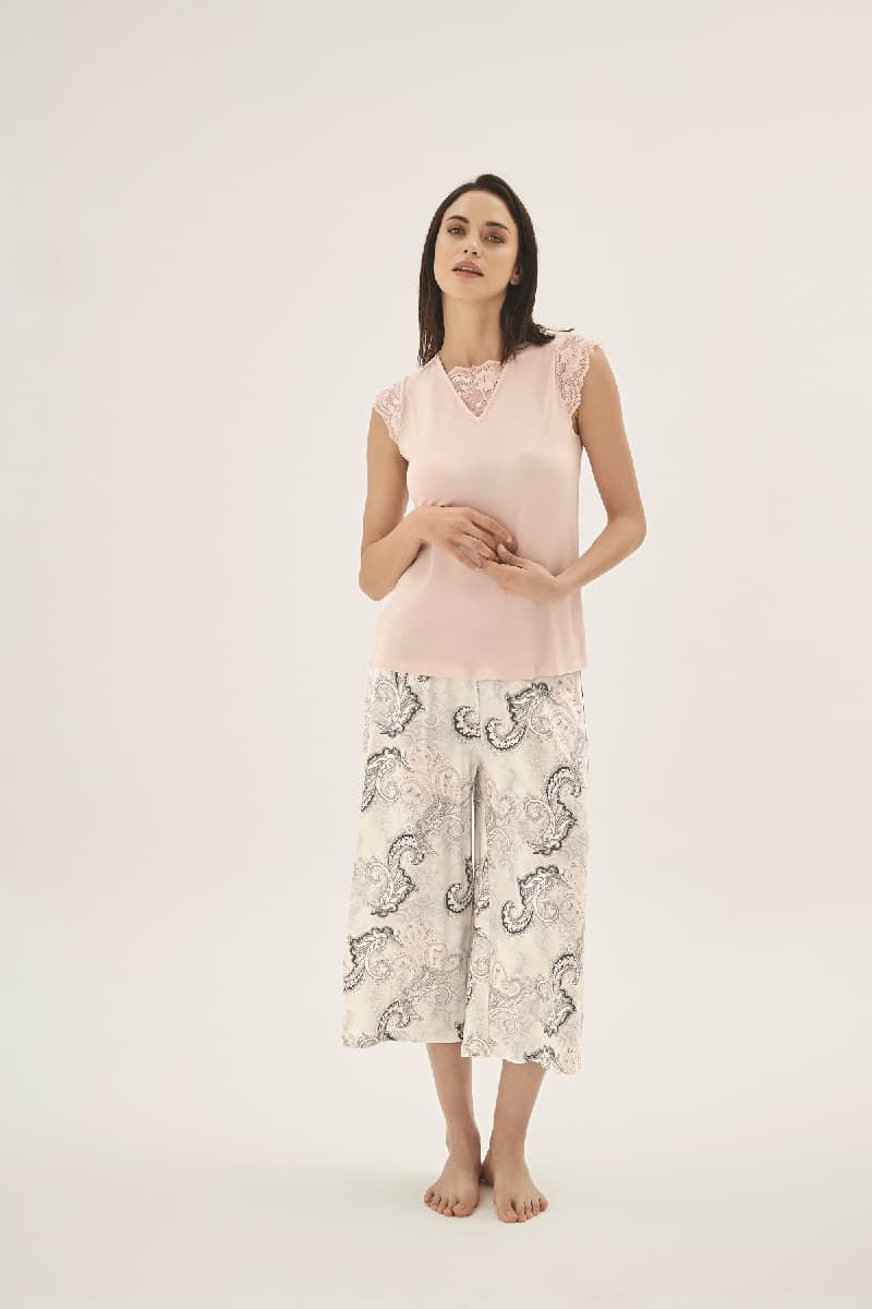 16915 KADIN KISA PİJAMA TAKIM