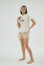 17005 KADIN BASKILI ŞORT TAKIM