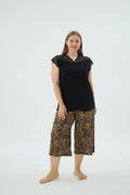 17324 KADIN BIG SIZE KISA PİJAMA TAKIM