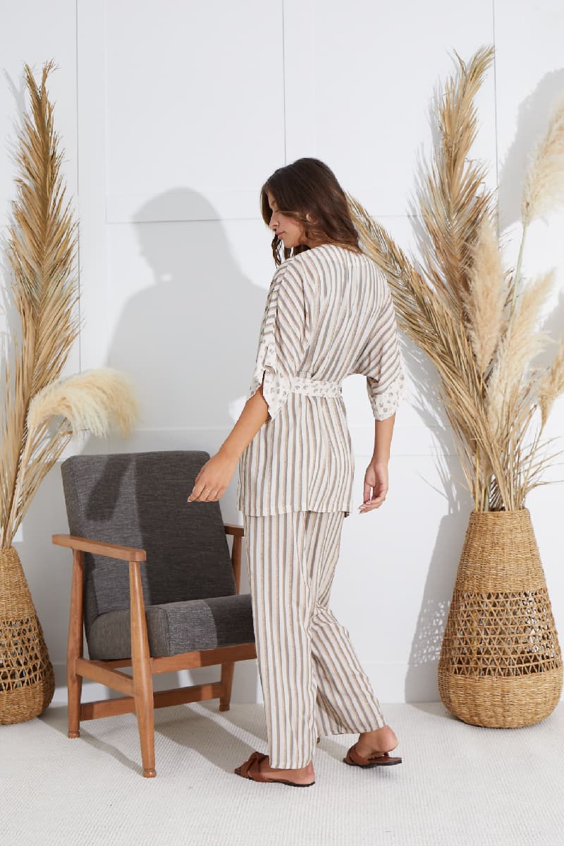 15528 Kadın 3 Lü Pijama Takım