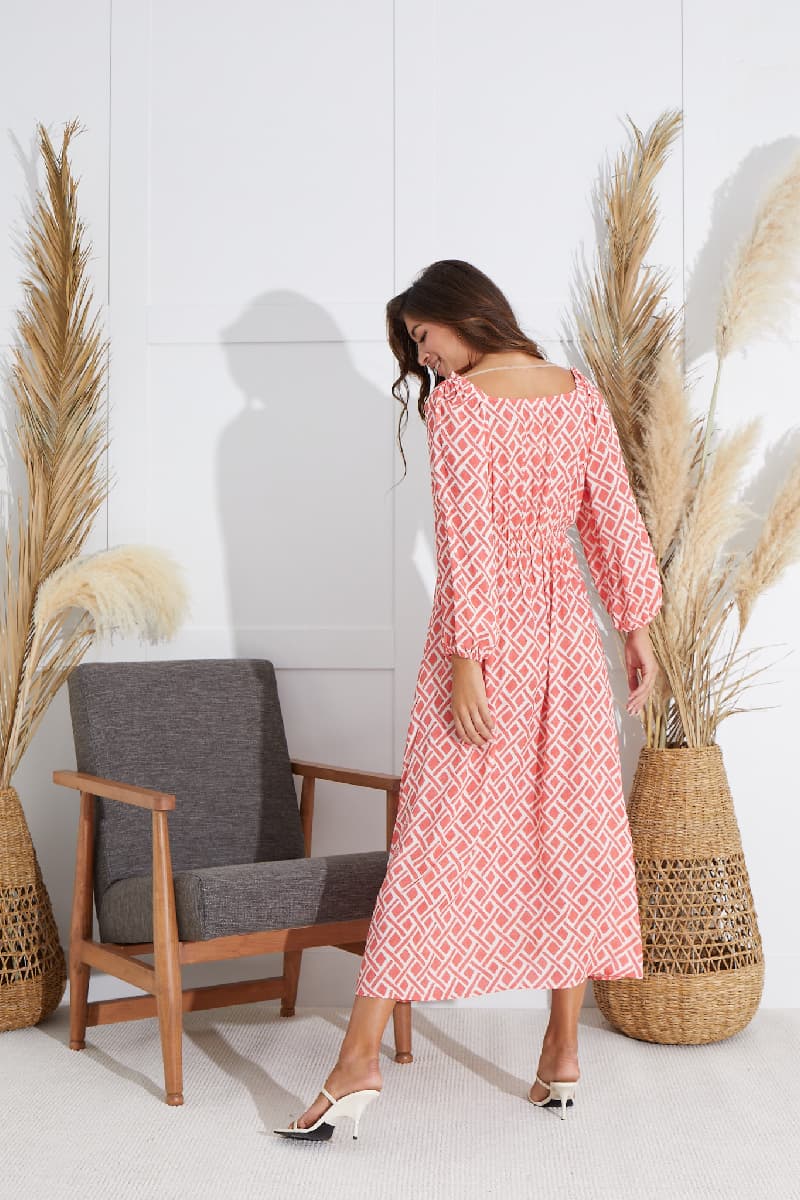 15521 Kadın Uzun Elbise