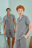 8620 Erkek Çocuk Düğmeli Şort Takım Garson