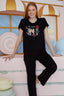 15583 Kadın Baskılı Pijama Takım