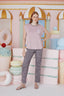 15729 Kadın Baskılı Pijama Takım