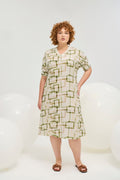 21279 Kadın Oversize Midi Boy Elbise