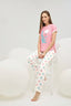 16606 Kadın Baskılı Pijama Takım