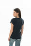 21672 KADIN YUVARLAK YAKA T-SHIRT