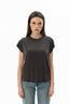 21675 KADIN YUVARLAK YAKA T-SHIRT