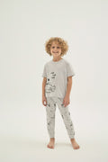 70011 Erkek Çocuk Baskılı Pijama Takım