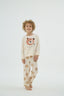8901 UNISEX ÇOCUK BASKILI PİJAMA TAKIM