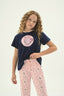 8999 Kız Çocuk Baskılı Pijama Takım