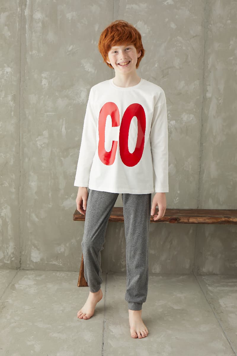 8460 Erkek Çocuk Pijama Takım