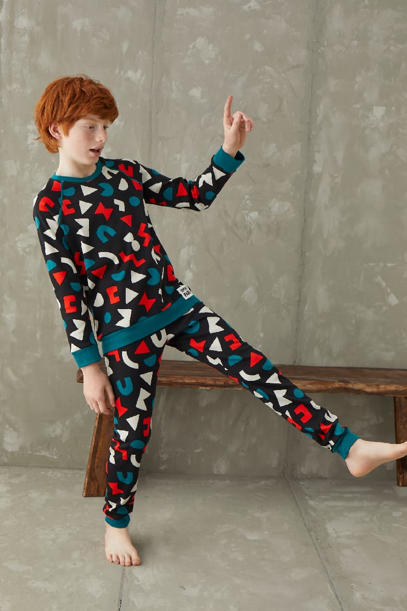 8471 Erkek Çocuk Pijama Takım