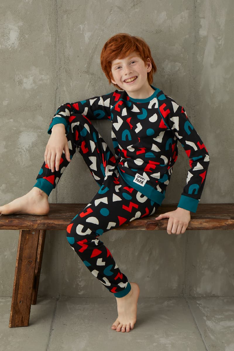 8471 Erkek Çocuk Pijama Takım