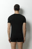 9022 Erkek V Yaka T-shirt