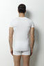 9017 Erkek V Yaka T-shirt