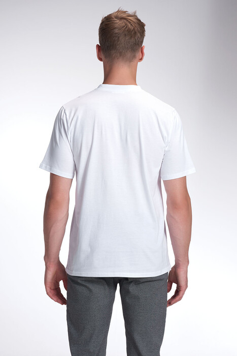 SVM - 9160-2 Erkek V Yaka Kısa Kol T-Shirt (1)
