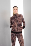 20980 BAYAN FERMUARLI SWEAT-DESENLİ 04001390 / 2518