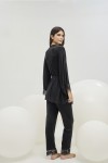 16661 Kadın 3 Lü Pijama Takım-SİYAH
