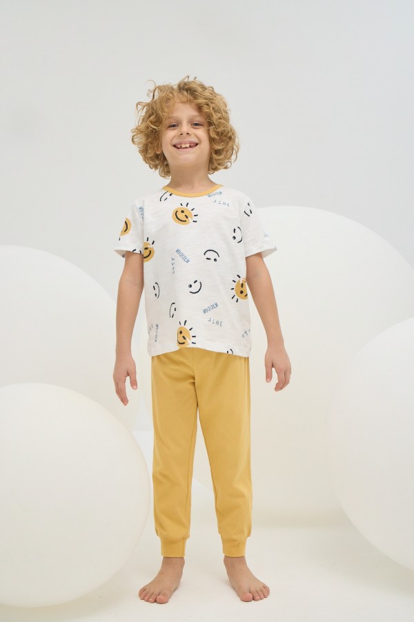 8796 Erkek Çocuk Pijama Takım-GÜLENYÜZ 04001562 / 2869