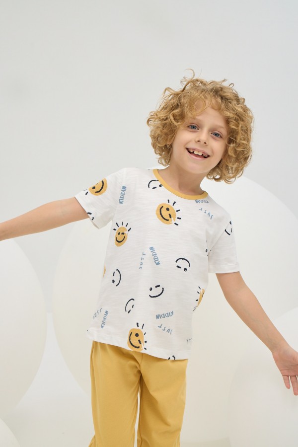 8796 Erkek Çocuk Pijama Takım-GÜLENYÜZ 04001562 / 2869