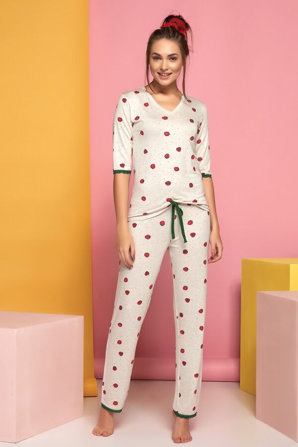 11954 Kadın Kısa Kol Pijama Takım